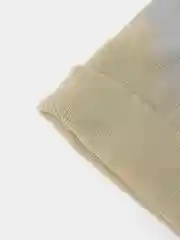 Оливковый шапка вязаная, двойная, унисекс