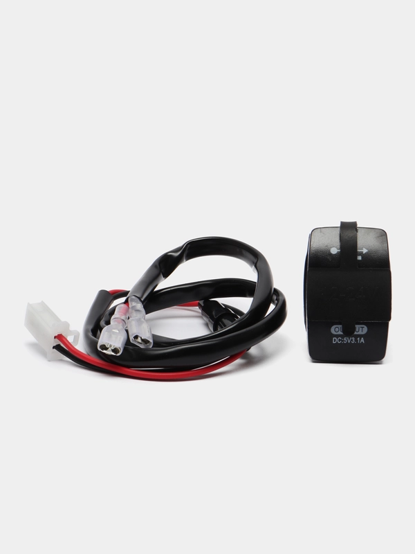 Врезная автомобильная usb розетка разъем для авто в машину