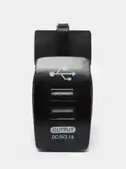 Зеленый врезная автомобильная usb розетка разъем для авто в машину