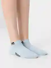 Носки женские укороченные, с принтом