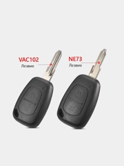 Ключ, корпус ключа для Opel, Nissan, Renault Trafic Master Scenic Movano Kangoo Clio