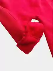 Красный брюки для малышей, утепленные, трикотаж