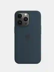 Темно-синий чехол для Apple iPhone 13 Pro, Silicone Case MagSafe