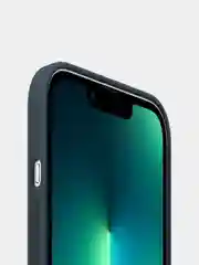 Темно-синий чехол для Apple iPhone 13 Pro, Silicone Case MagSafe