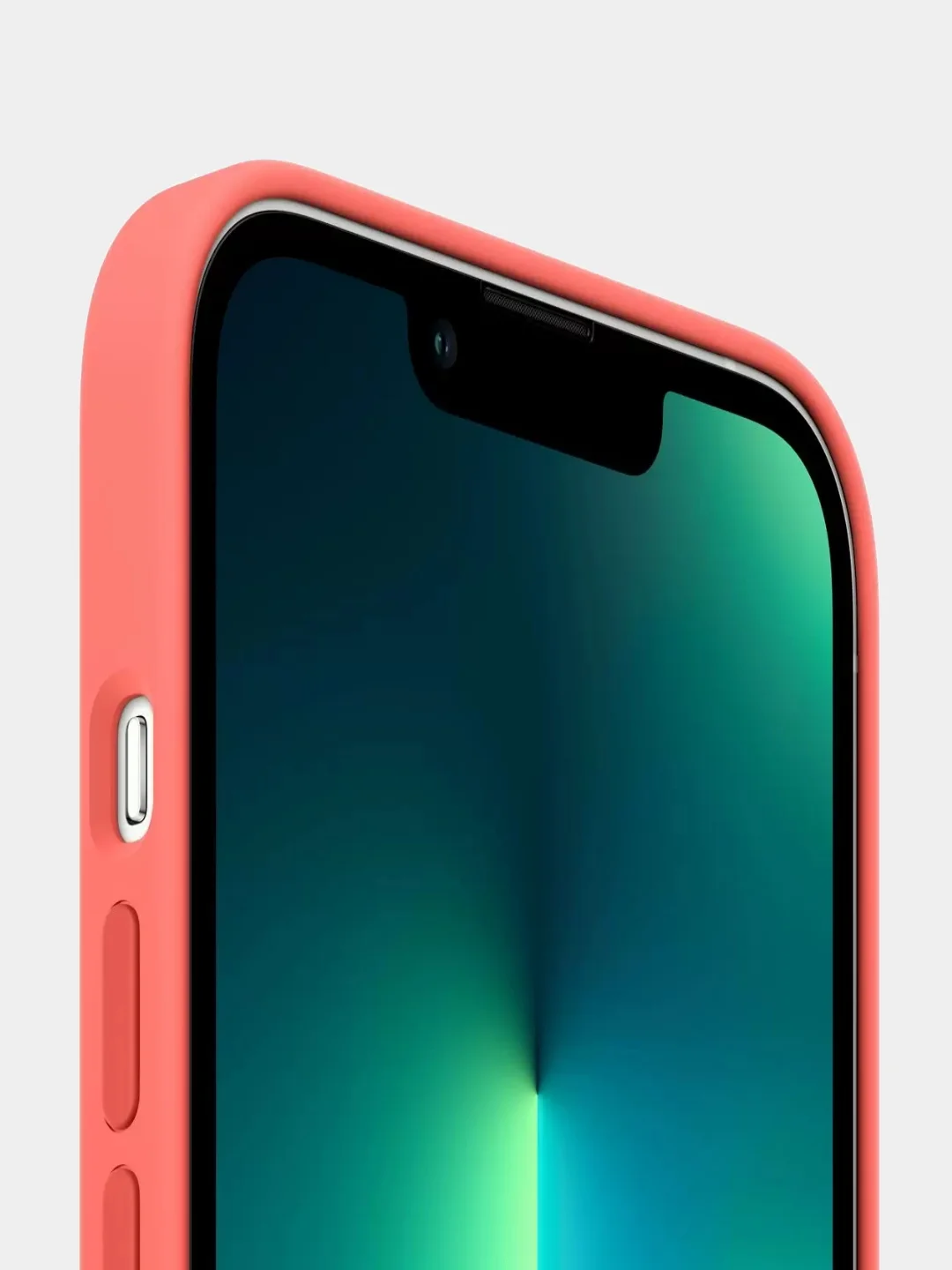 Коралловый чехол для Apple iPhone 13 Pro, Silicone Case MagSafe