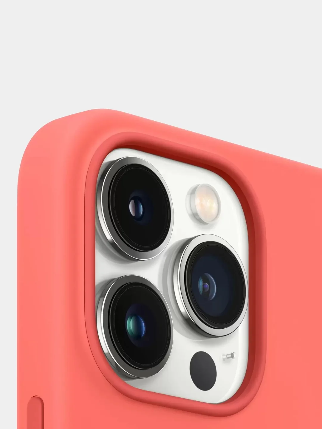 Коралловый чехол для Apple iPhone 13 Pro, Silicone Case MagSafe