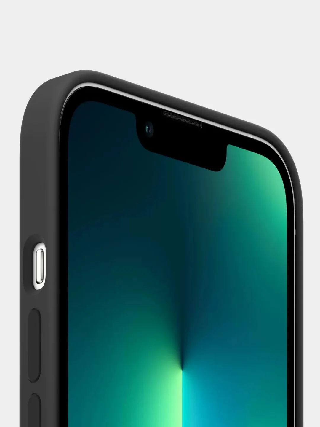 Темно-синий чехол для Apple iPhone 13 Pro, Silicone Case MagSafe