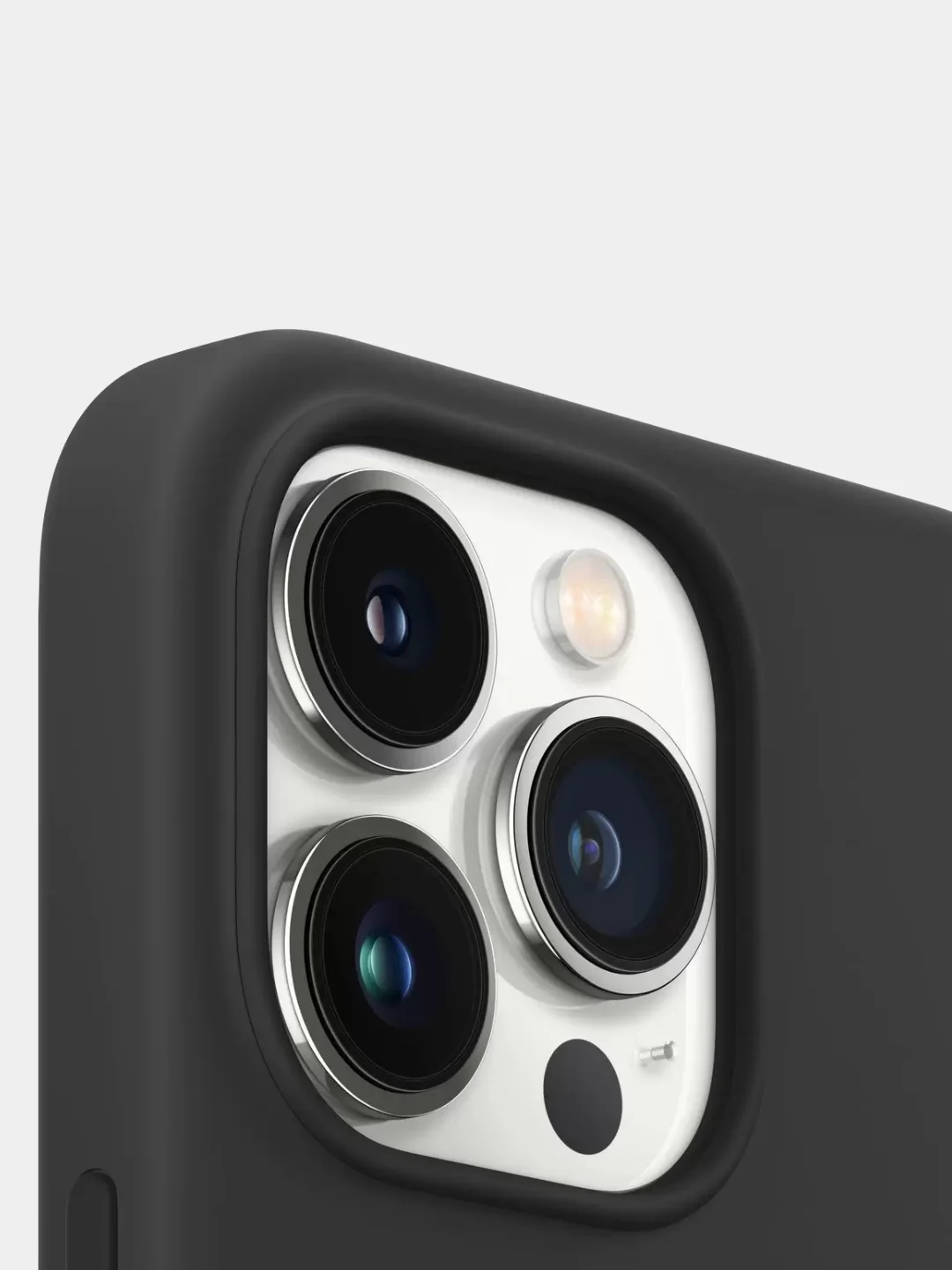 Темно-синий чехол для Apple iPhone 13 Pro, Silicone Case MagSafe