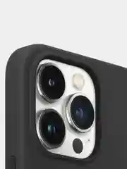 Темно-синий чехол для Apple iPhone 13 Pro, Silicone Case MagSafe