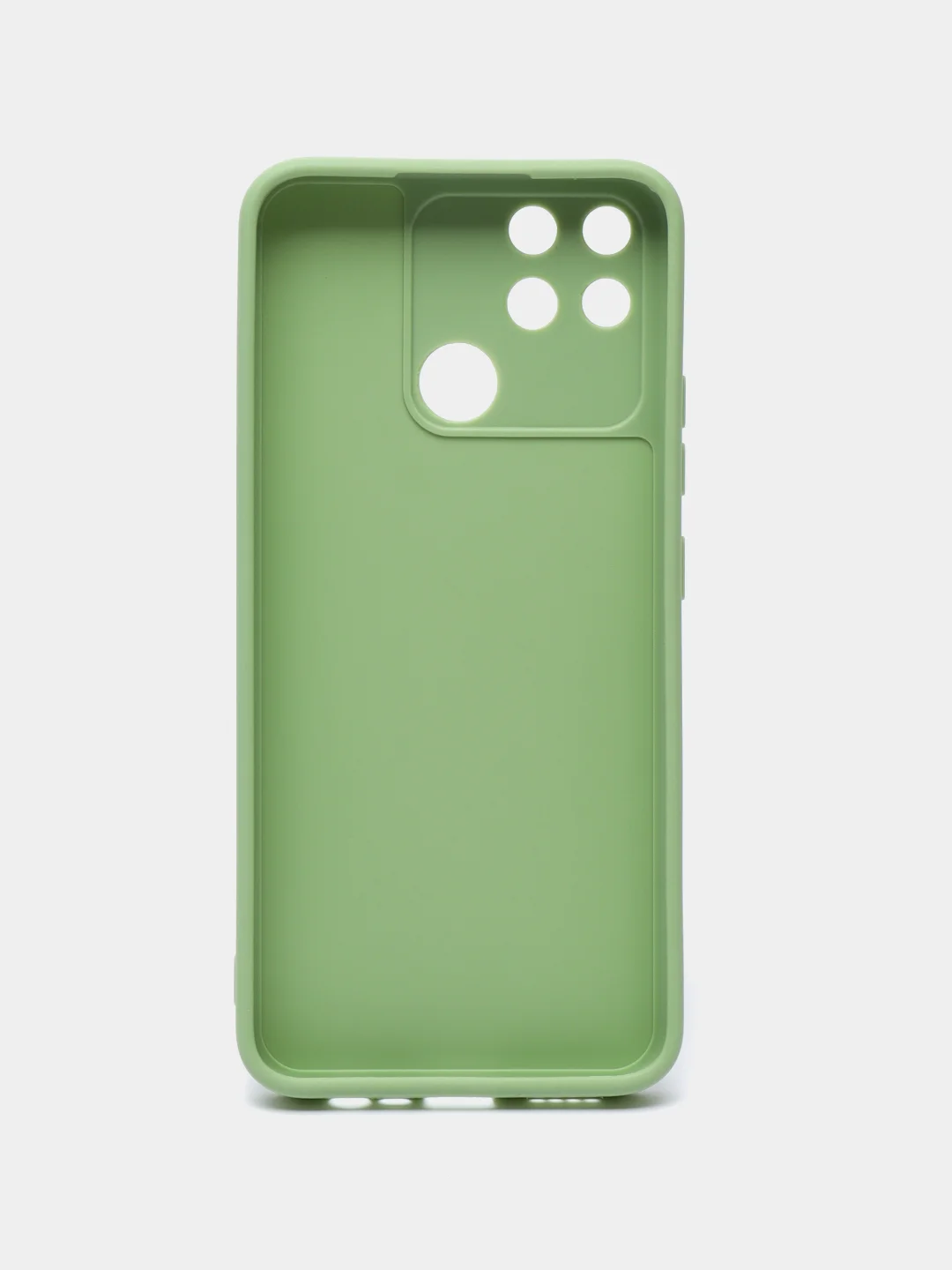 Лесной зеленый чехол Realme NARZO 50A силиконовый (Реалми НАРЗО 50А)