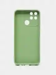 Лесной зеленый чехол Realme NARZO 50A силиконовый (Реалми НАРЗО 50А)