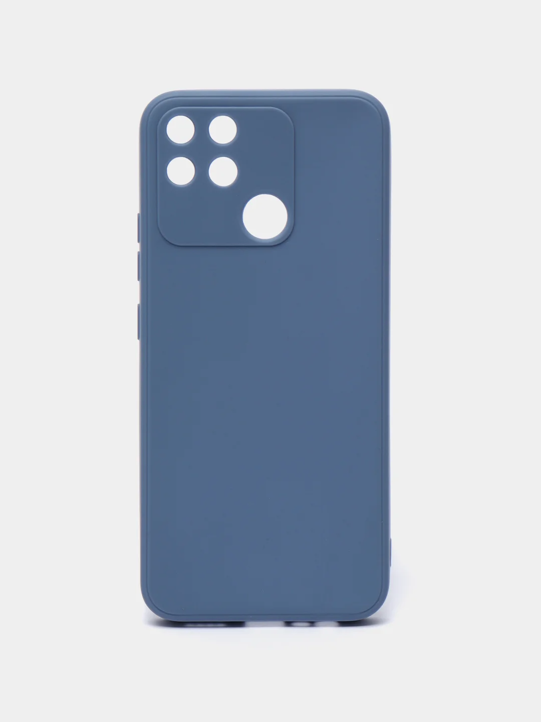 Синий чехол Realme NARZO 50A силиконовый (Реалми НАРЗО 50А)