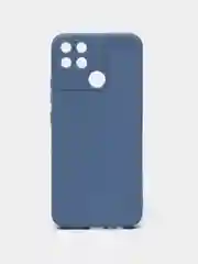 Синий чехол Realme NARZO 50A силиконовый (Реалми НАРЗО 50А)