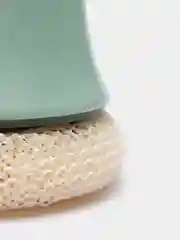 Белый щетка для мытья посуды