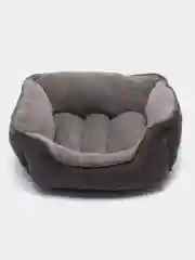 Серый лежак для собак и кошек