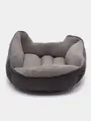 Серый лежак для собак и кошек