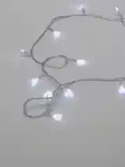 Белый гирлянда для ёлки и украшения интерьера, светодиодная, 220 В, 4 цвета
