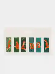 Закладки для книг МАГНИТНЫЕ, "ANIMALS", набор 30 шт., 60x20 мм, BRAUBERG, 113176