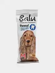 Лакомство жевательное Balu Dental M, для щенков и собак средних пород, 2 штуки