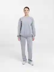 Серый костюм спортивный, женский