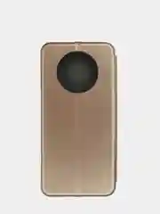 Золотой чехол-книжка для Huawei Nova Y90 (Хуавей Нова У90)