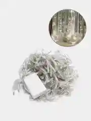 Белый гирлянда-штора светодиодная