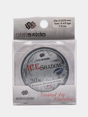 Леска рыболовная монофильная ICE SHADOW, зимняя, 30 м