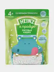 Каша детская Heinz "Я пробую", молочная, рисовая, с 4 месяцев, 180 г