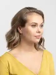 Серебряный серьги Стрекозы металлические
