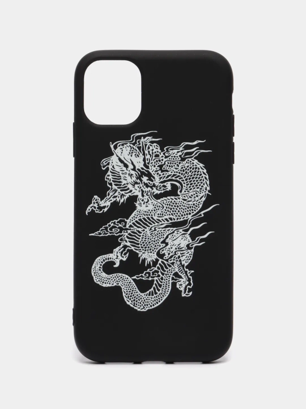 Чехол с принтом дракона для iPhone