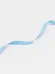 Голубой репсовая лента, 6 мм