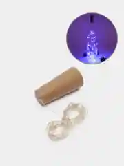 Синий светодиодная гирлянда пробка для бутылки 1 и 2 метра, 10 и 20 LED, новогодний декор