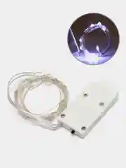 Белый светодиодная новогодняя гирлянда на батарейках