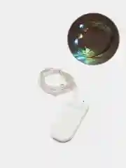 Черный светодиодная новогодняя гирлянда на батарейках