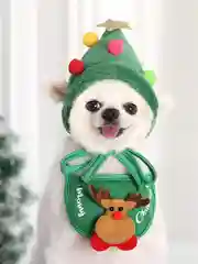 Новогодний костюм для кошек и собак, новогодняя одежда, 2 цвета