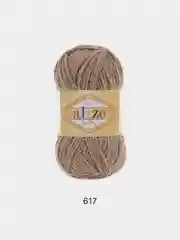 Коричневый плюшевая пряжа Alize Softy, 50 г, 115 м