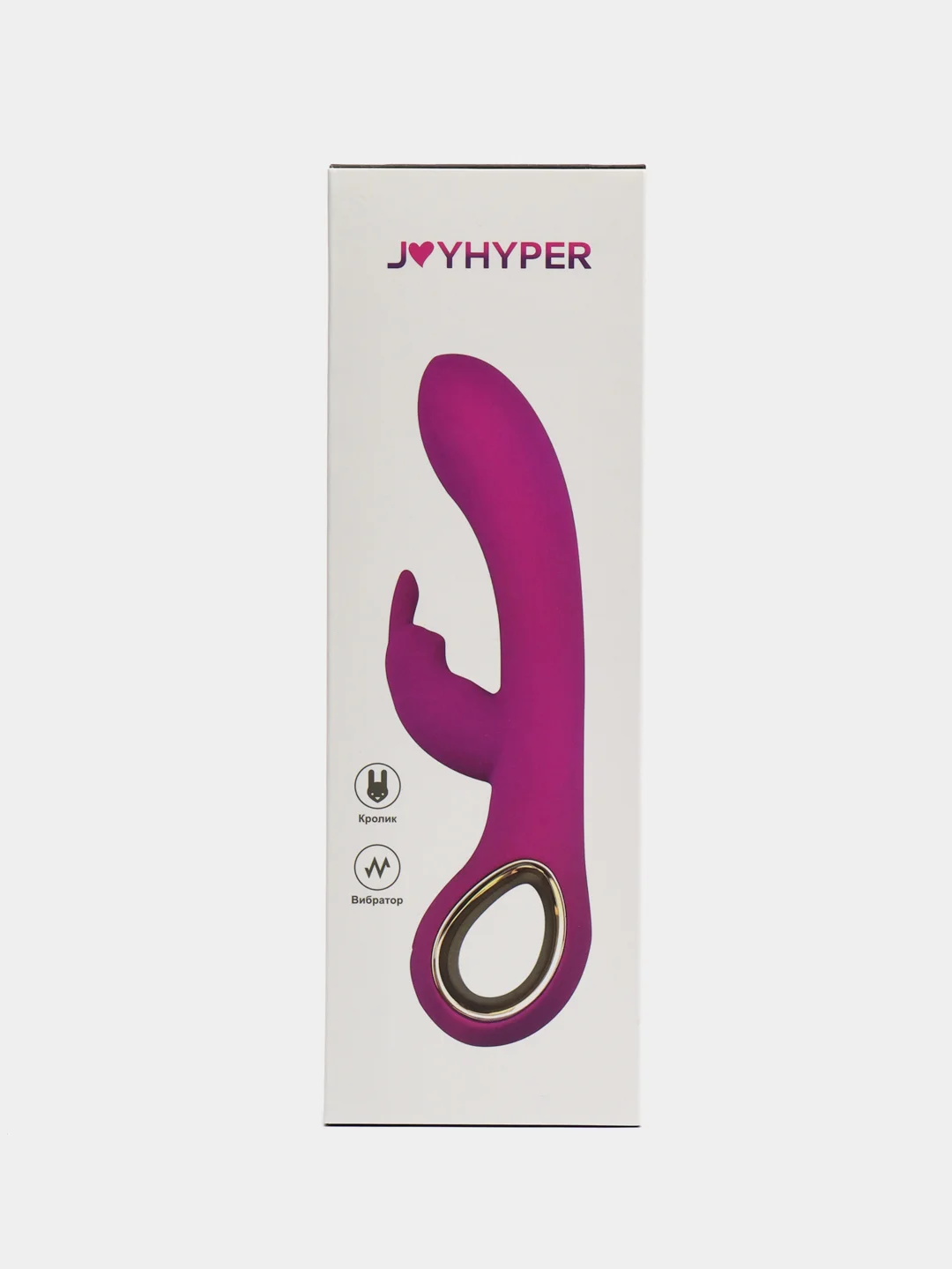 Вибратор JoyHyper JH-M-001P, розовый