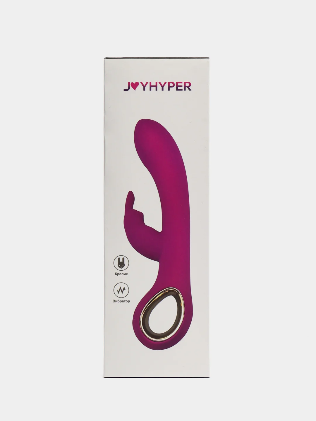 Вибратор JoyHyper JH-M-001BK, черный
