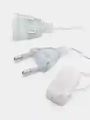 Белый гирлянда