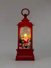 Алый новогодний светильник, новогодний фонарик, новый год 2022