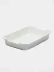 Белый туалет с сеткой