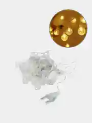 Белый гирлянда
