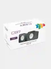 Синий колонки компьютерные CBR CMS 90 2.0, 6 Вт, USB