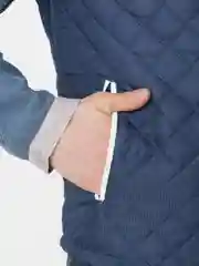 Серебряный куртка мужская, демисезонная