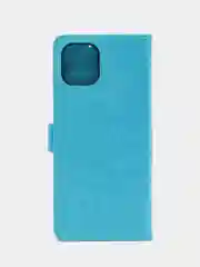 Голубой чехол-книжка для Samsung Galaxy A03, кожаный PU