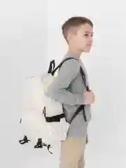 Белый рюкзак спортивный /унисекс/водонепроницаемый