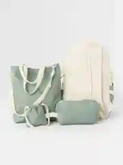 Зеленый рюкзак 4 в 1