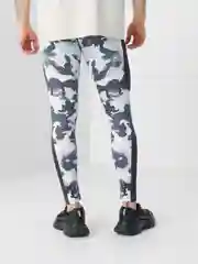 Белый тайтсы мужские спортивные, компрессионные, 3 цвета