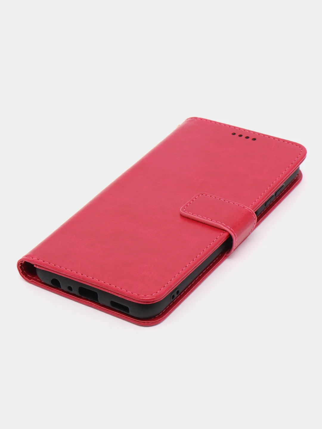 Фуксия чехол книжка для Samsung Galaxy A13 4G, кожаный, PU