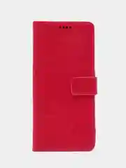 Фуксия чехол-книжка для Samsung Galaxy A03, кожаный PU